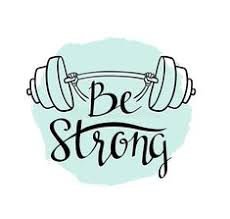تابلو دکوراتیو فلزی مدرن کد T281 | طرح "Be Strong" | مناسب سالن های ورزشی